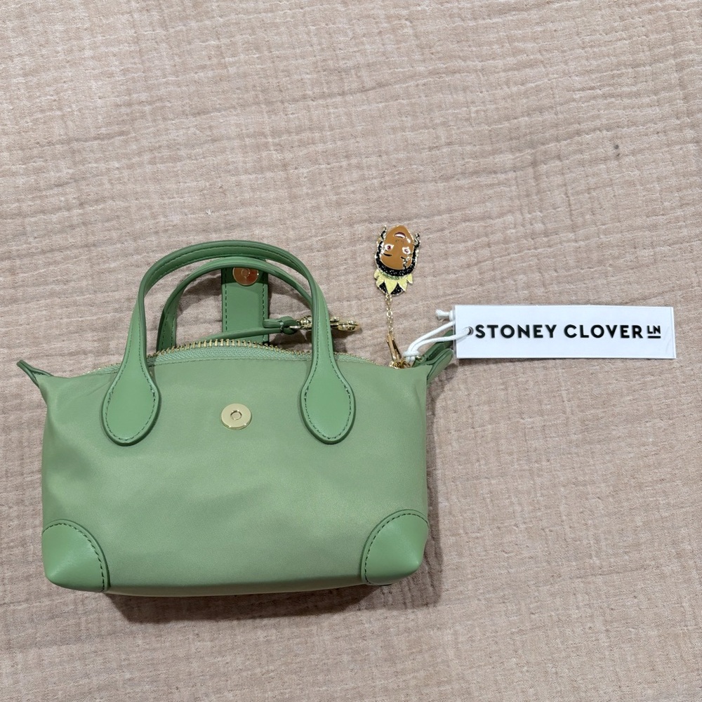 Stoney Clover Lane Pesto Pouchette Crossbody w/Strap - NWT!! - Picture 5 of 11